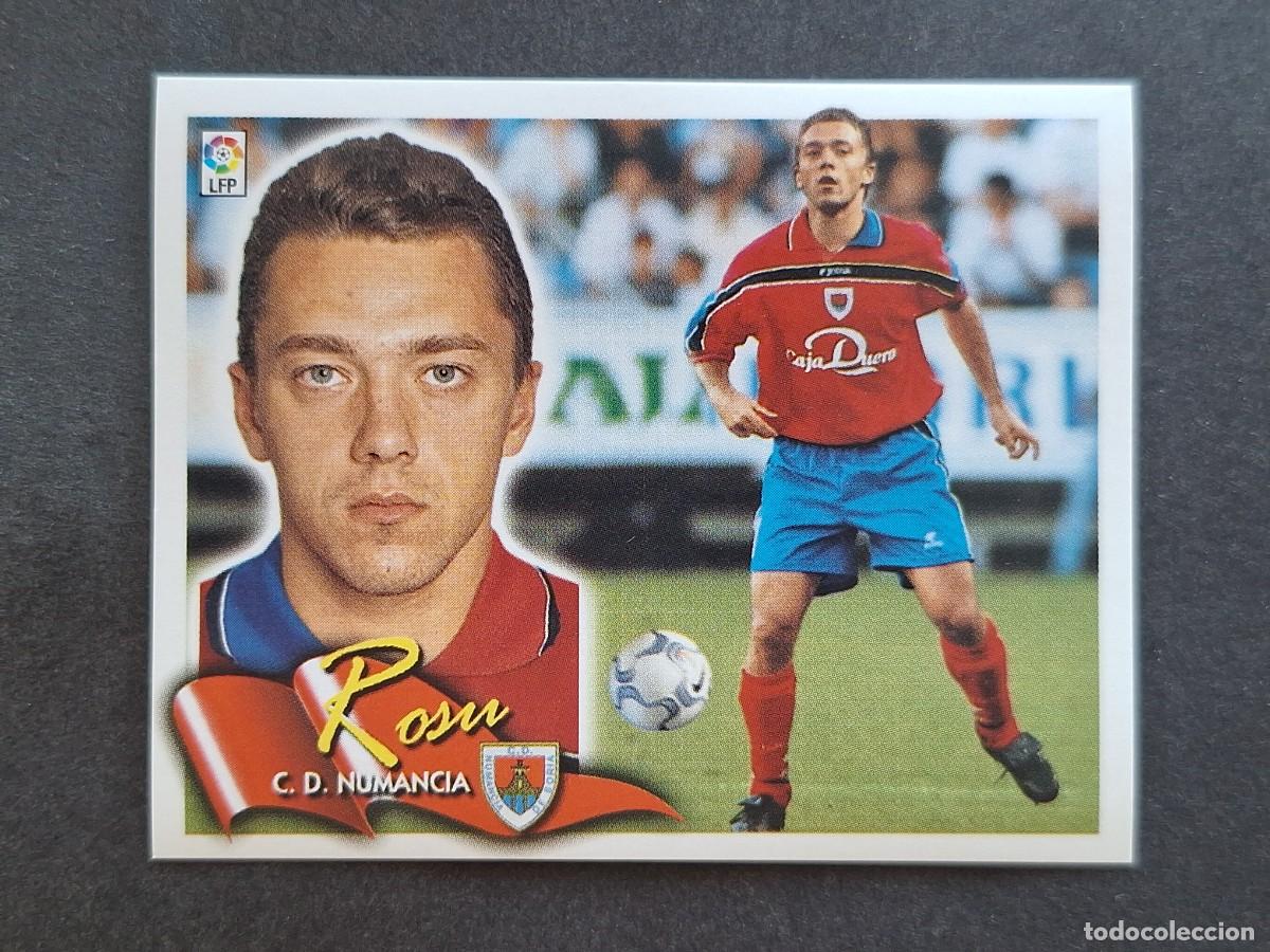 Cromos de f&uacute;tbol: L6 ROSU C. D. NUMANCIA LIGA ESTE 2000 2001 00 01 NUNCA PEGADO SIN PEGAR