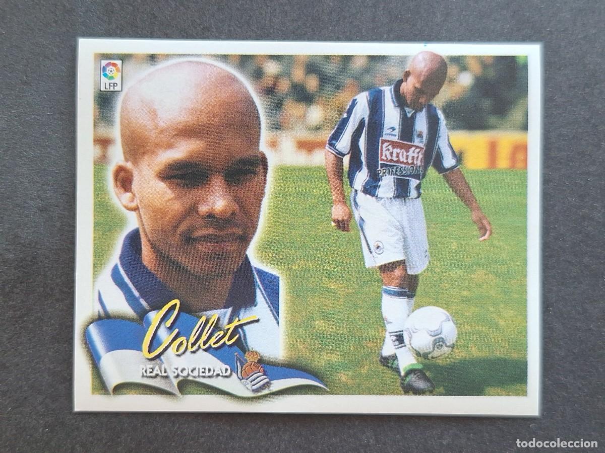 Cromos de f&uacute;tbol: L6 COLLET REAL SOCIEDAD LIGA ESTE 2000 2001 00 01 NUNCA PEGADO SIN PEGAR