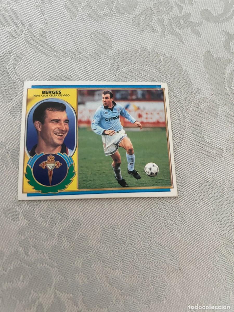 Cartes &agrave; collectionner de Football: BERGES CELTA DE VIGO SIN PEGAR EDICIONES ESTE 1996-97