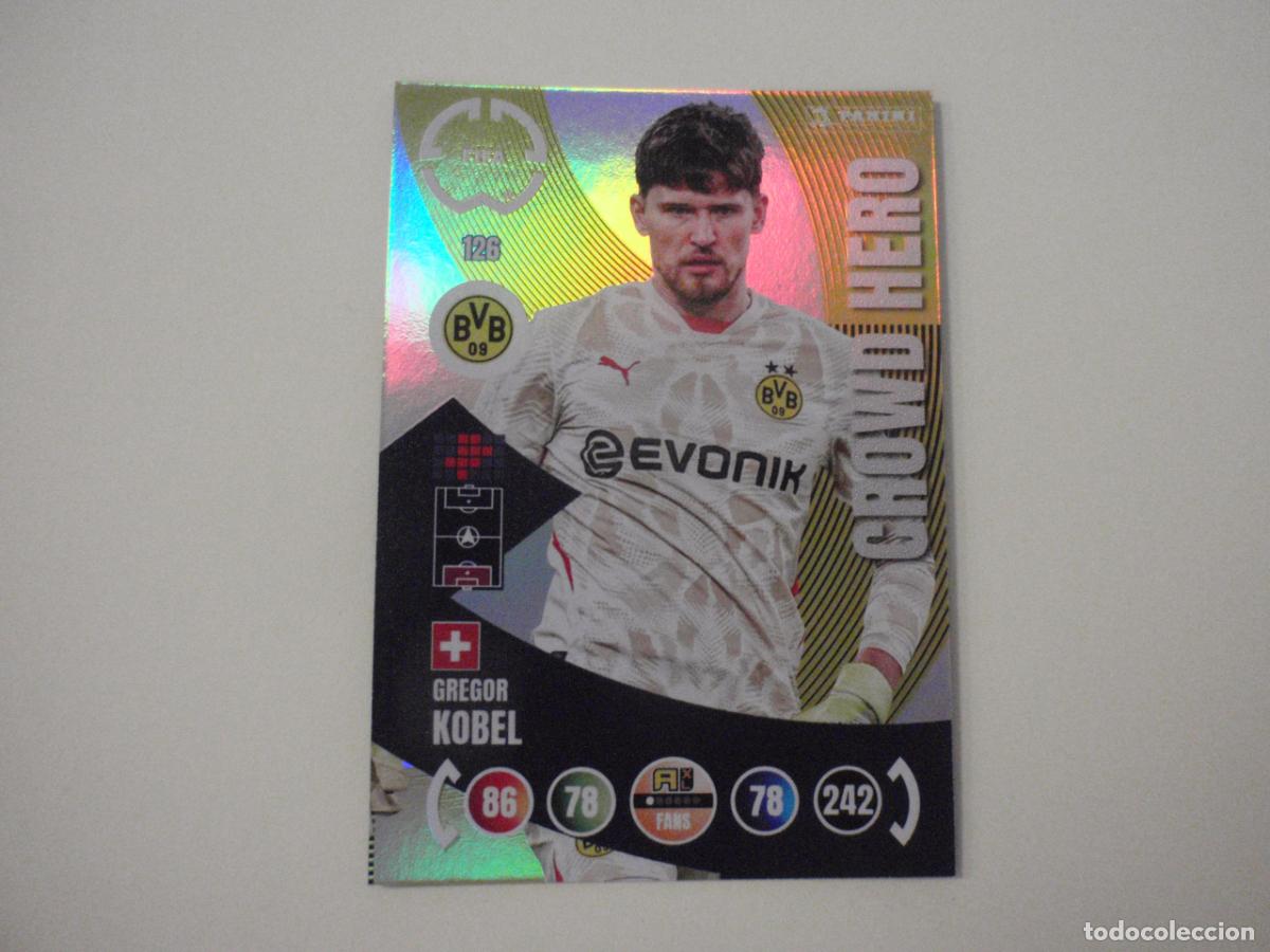 Cartes &agrave; collectionner de Football: 126 KOBEL CORWD HERO. Trading Card ADRENALYN CLUB WORLD CUP 2025 PANINI. Mundial de Clubes 25