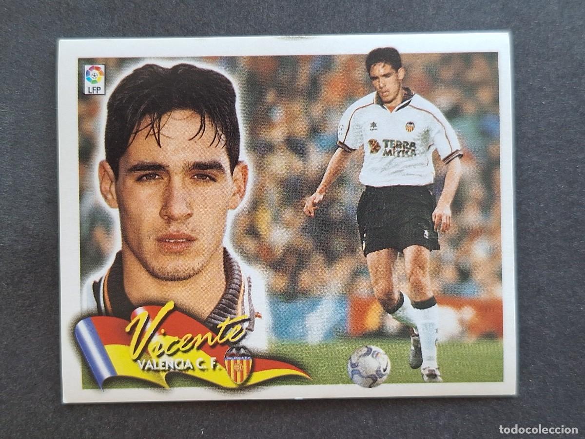 Cartes &agrave; collectionner de Football: L6 VICENTE VALENCIA C. F. FICHAJE 3 LIGA ESTE 2000 2001 00 01 NUNCA PEGADO SIN PEGAR