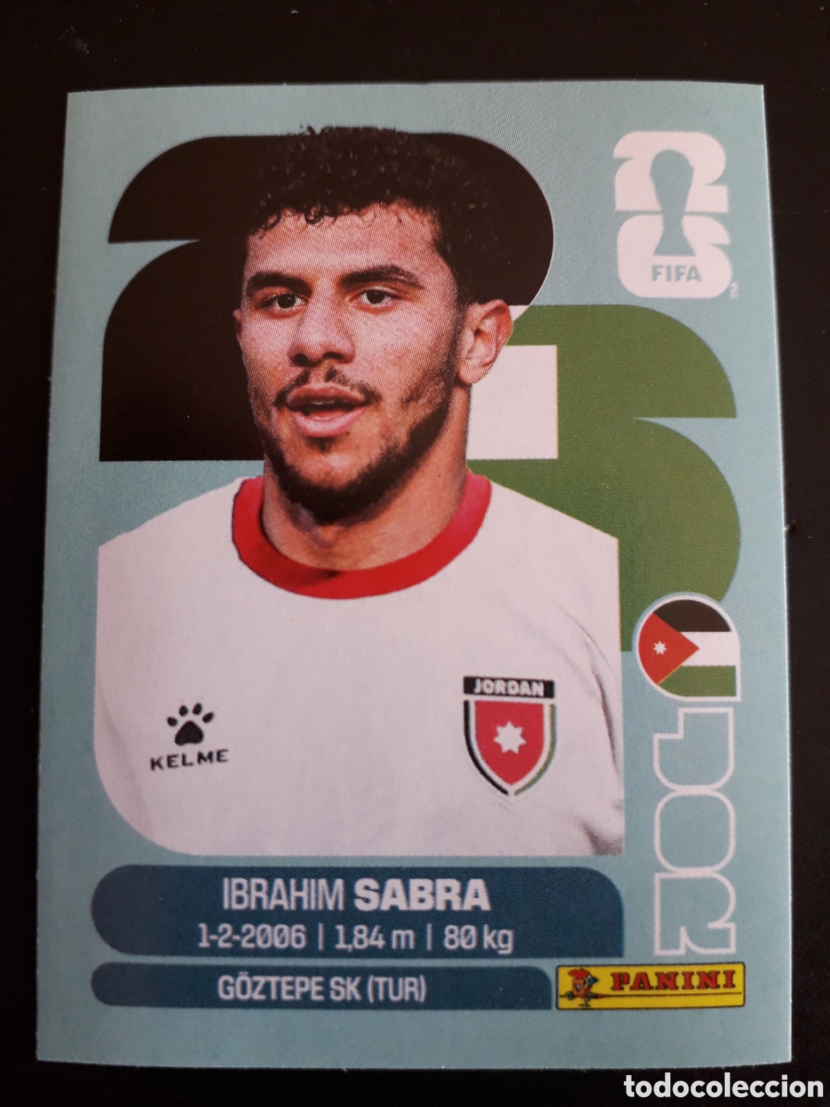 Cartes &agrave; collectionner de Football: SABRA JORDANIA JOR 20 MUNDIAL F&Uacute;TBOL 2026 FIFA WORLD CUP PANINI SIN PEGAR PEDIDO M&Iacute;NIMO 3&euro;