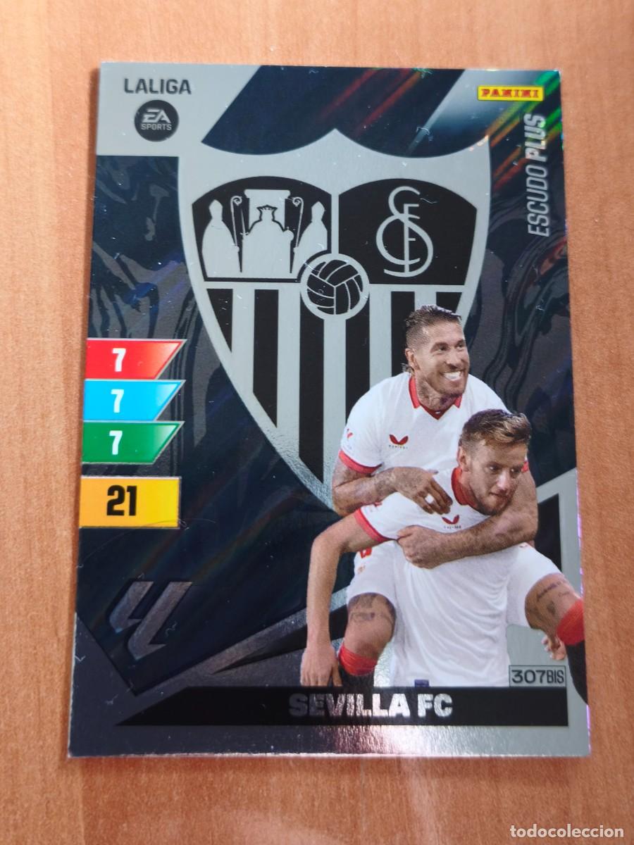 Fu&szlig;ball-Sticker: escudo plus, 2023 24 sevilla