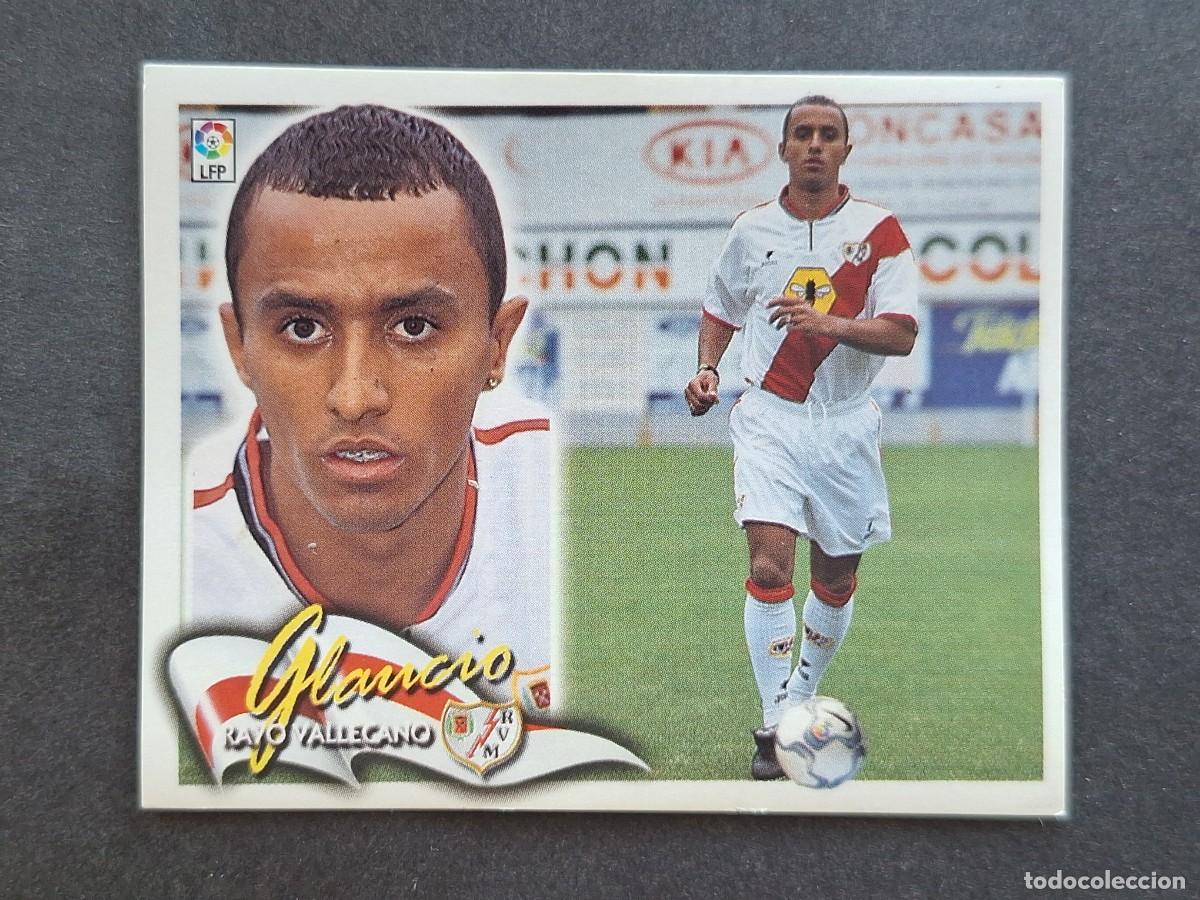 Cartes &agrave; collectionner de Football: L6 GLAUCIO RAYO VALLECANO FICHAJE 16 LIGA ESTE 2000 2001 00 01 NUNCA PEGADO SIN PEGAR