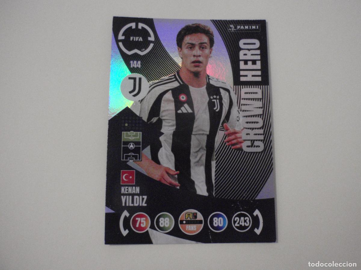 Cartes &agrave; collectionner de Football: 144 YILDIZ CROWD HERO. Trading Card ADRENALYN CLUB WORLD CUP 2025 PANINI. Mundial de Clubes 25