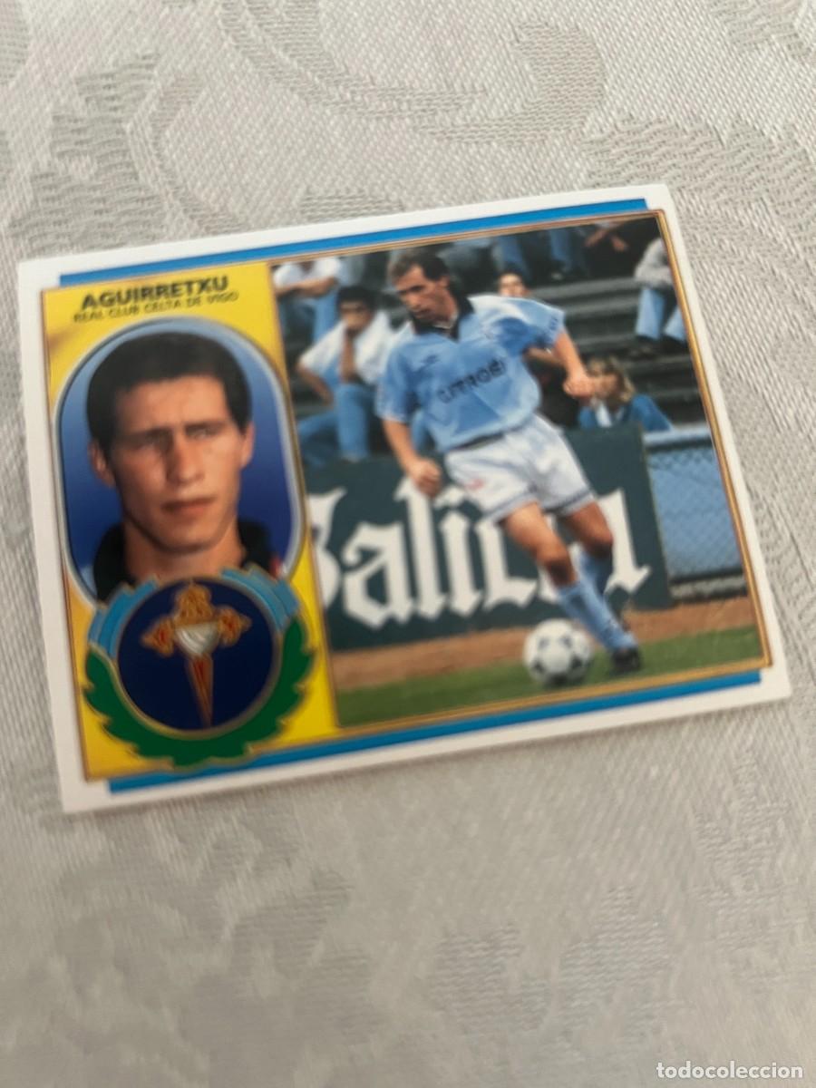 Cartes &agrave; collectionner de Football: AGUIRRETXU CELTA DE VIGO SIN PEGAR EDICIONES ESTE 1996-97