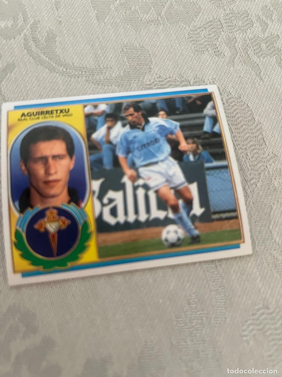 Cartes &agrave; collectionner de Football: AGUIRRETXU CELTA DE VIGO SIN PEGAR EDICIONES ESTE 1996-97