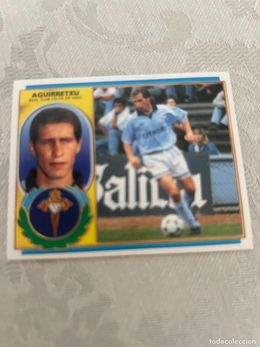 Cartes &agrave; collectionner de Football: AGUIRRETXU CELTA DE VIGO SIN PEGAR EDICIONES ESTE 1996-97
