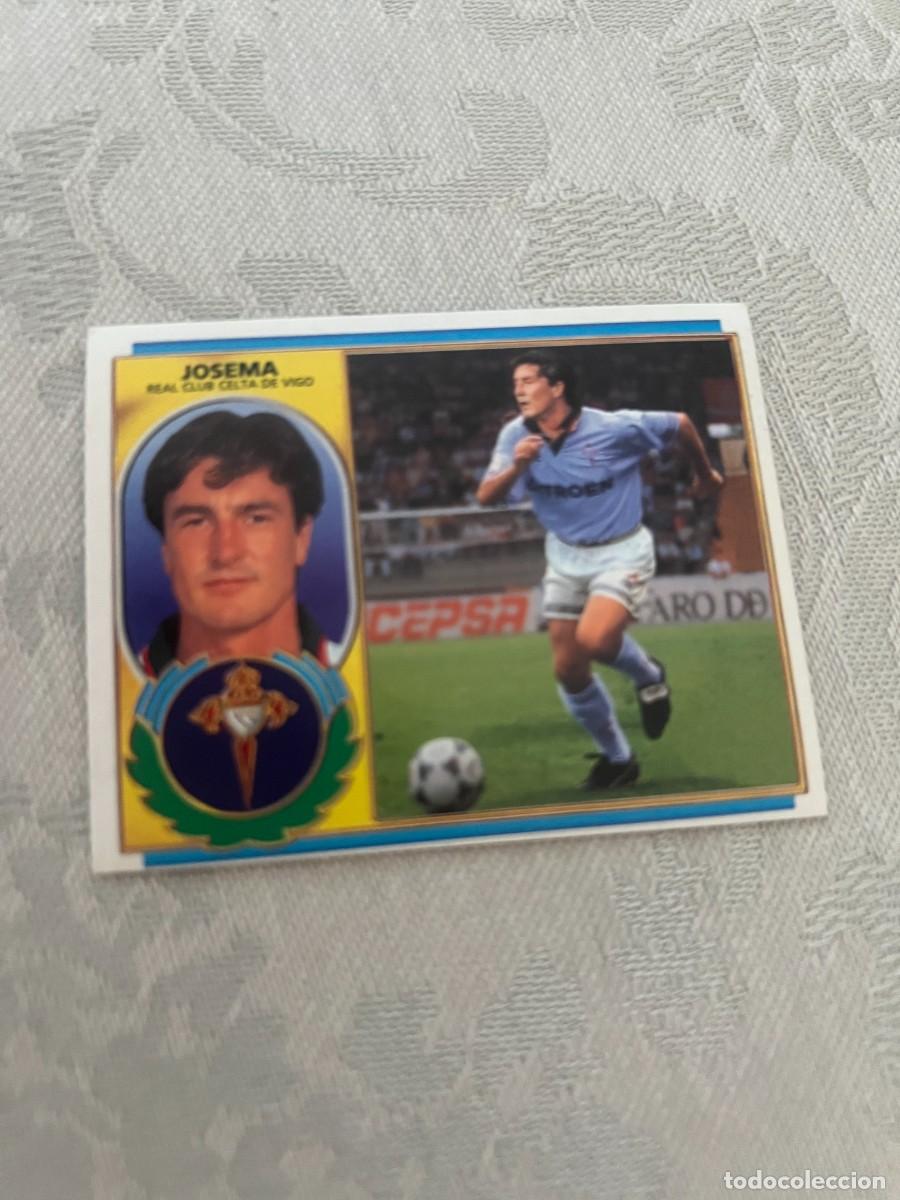 Cartes &agrave; collectionner de Football: JOSEMA CELTA DE VIGO SIN PEGAR EDICIONES ESTE 1996-97