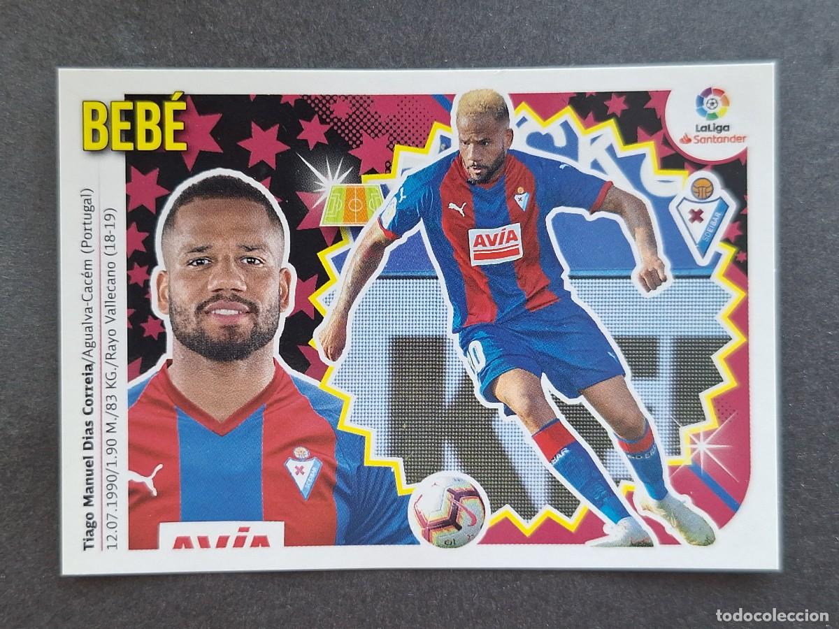 Cartes &agrave; collectionner de Football: L2 BEBE S. D. EIBAR LIGA ESTE 2018 2019 18 19 NUNCA PEGADO SIN PEGAR