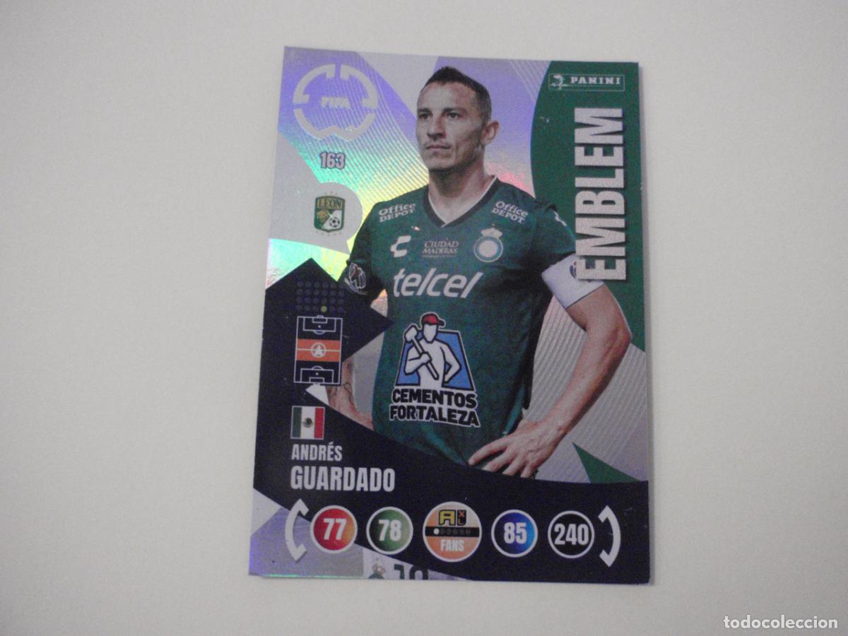Cromos de f&uacute;tbol: 163 GUARDADO EMBLEM. Trading Card ADRENALYN CLUB WORLD CUP 2025 PANINI. Mundial de Clubes 25