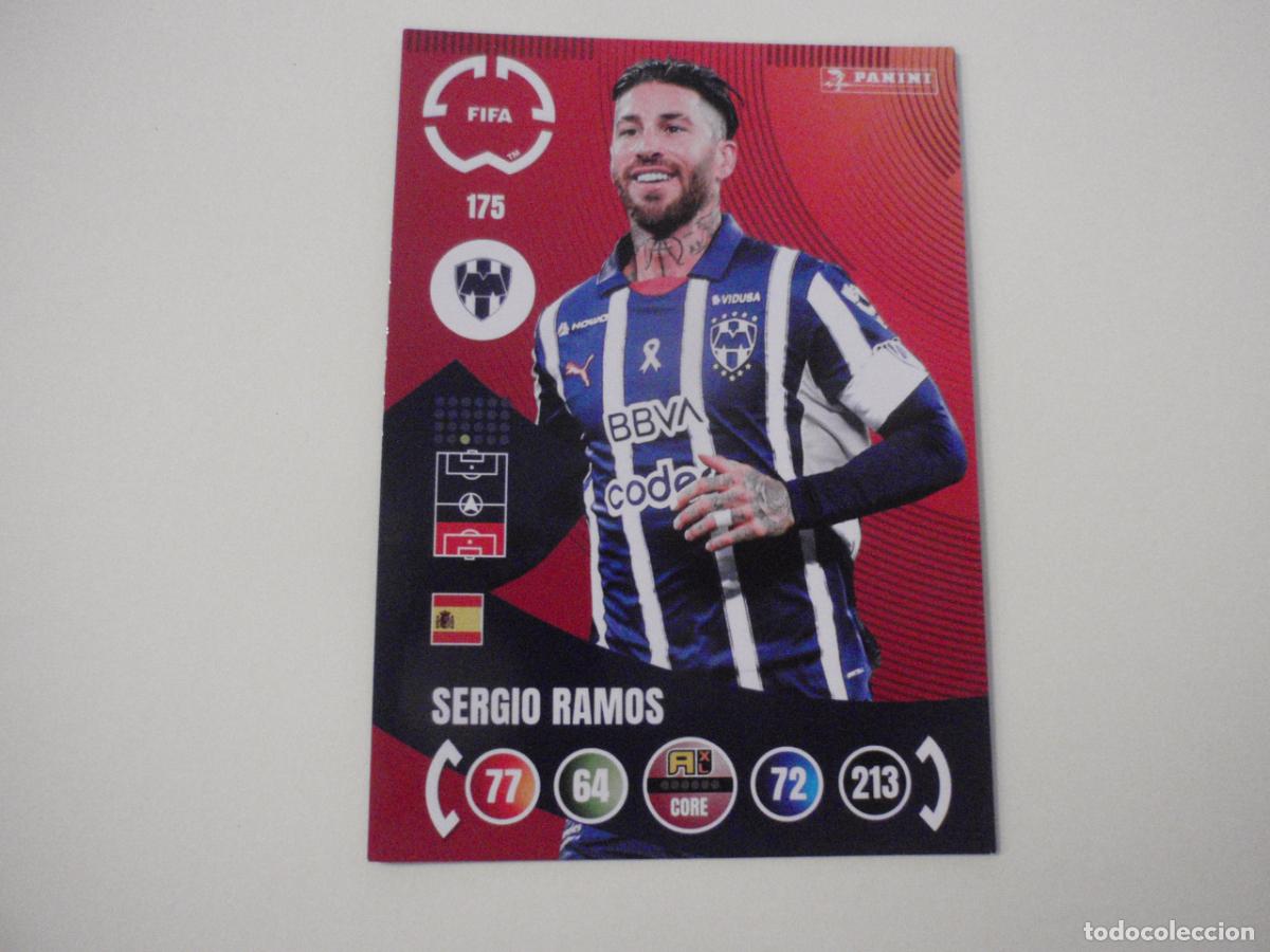 Cromos de f&uacute;tbol: 175 SERGIO RAMOS Monterrey. Trading Card ADRENALYN CLUB WORLD CUP 2025 PANINI. Mundial de Clubes 25