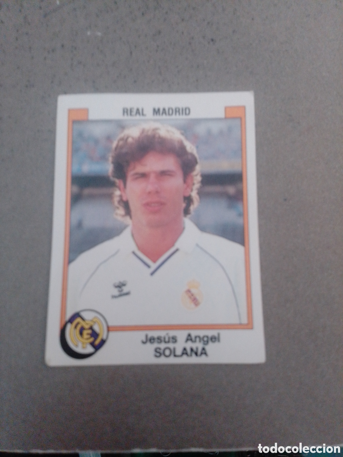 Cromos de f&uacute;tbol: SOLANA REAL MADRID FUTBOL 88 PANINI SIN PEGAR