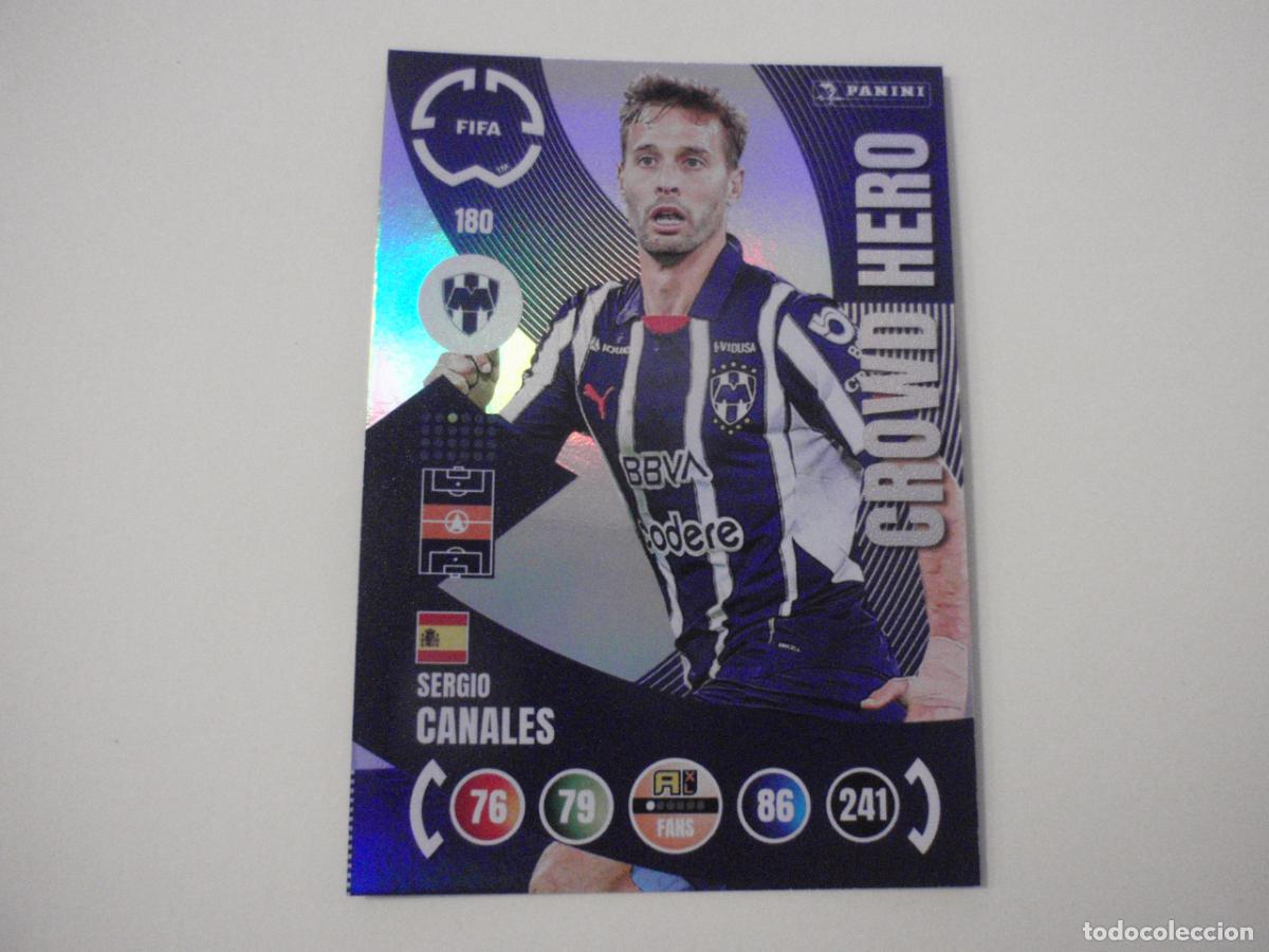 Cromos de f&uacute;tbol: 180 CANALES CROWD HERO. Trading Card ADRENALYN CLUB WORLD CUP 2025 PANINI. Mundial de Clubes 25