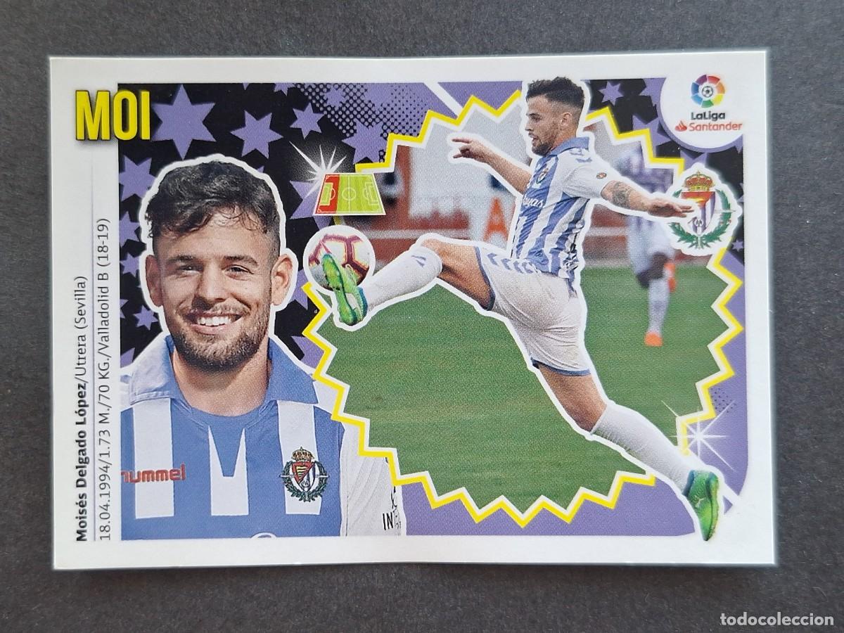 Cromos de f&uacute;tbol: L2 MOI REAL VALLADOLID LIGA ESTE 2018 2019 18 19 NUNCA PEGADO SIN PEGAR