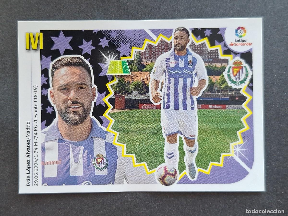 Cromos de f&uacute;tbol: L2 IVI REAL VALLADOLID LIGA ESTE 2018 2019 18 19 NUNCA PEGADO SIN PEGAR