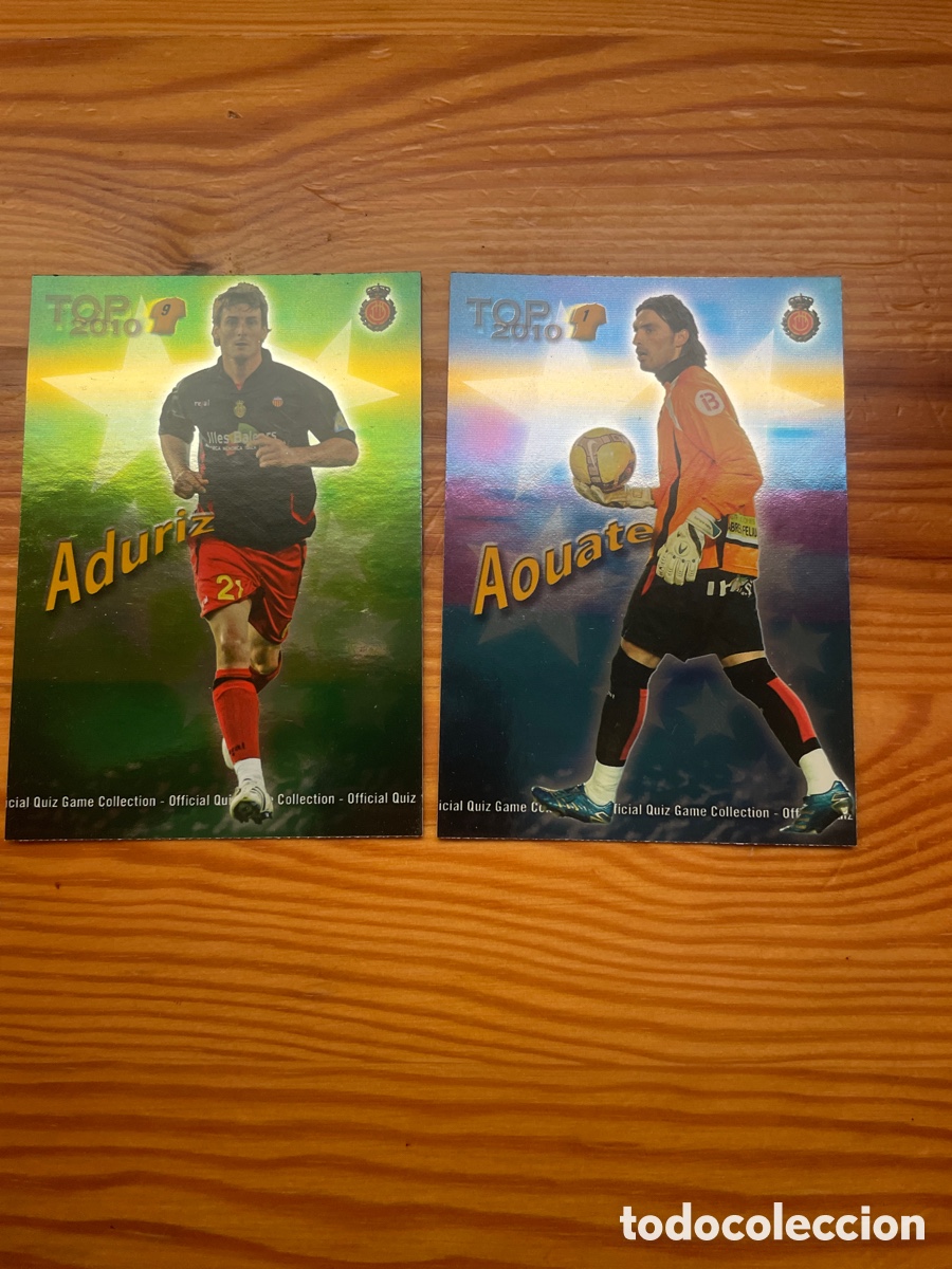 Fu&szlig;ball-Sticker: Mallorca mundicromo 2010 top lote 2 cromos