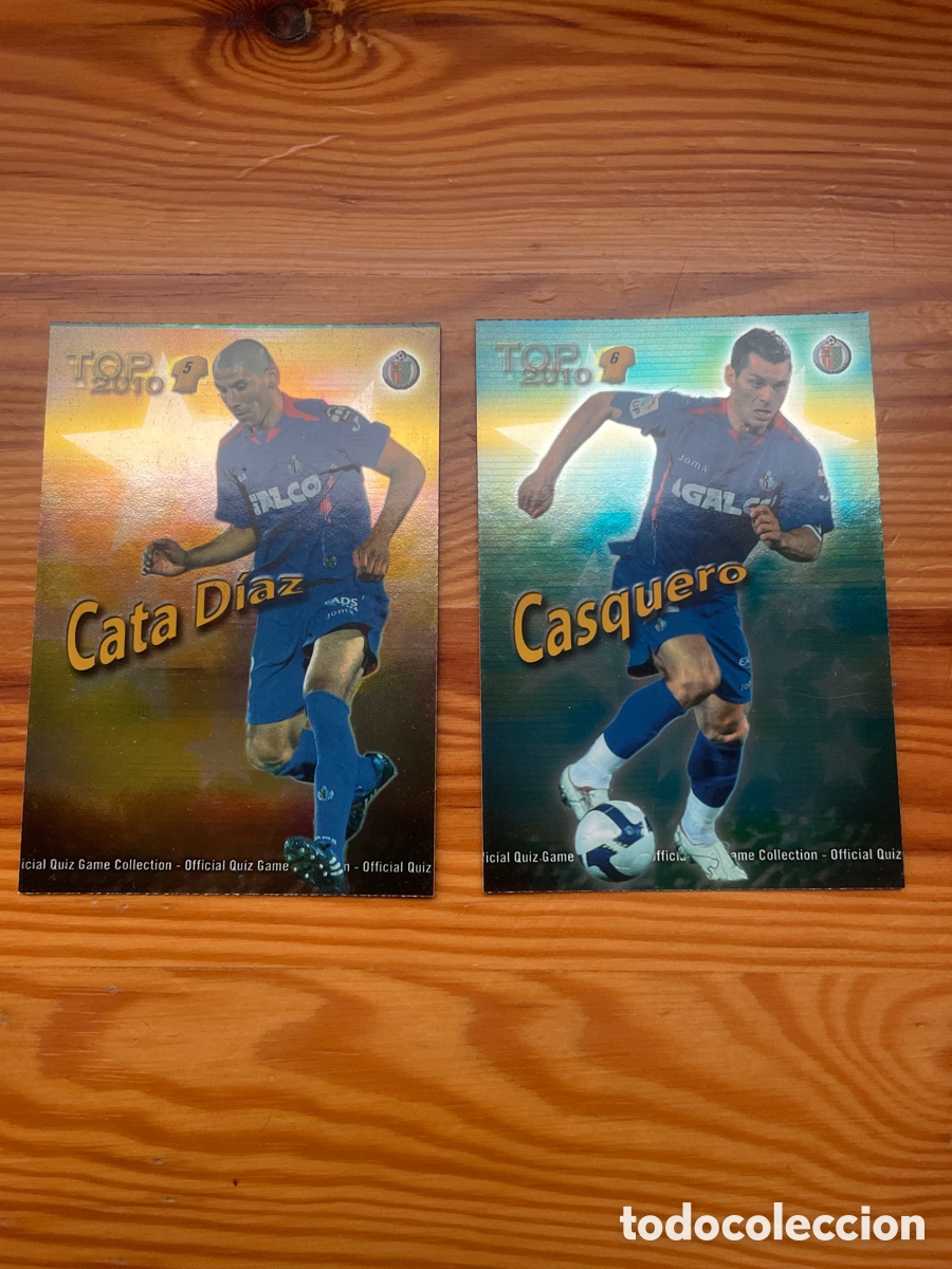 Figurine di Calcio: Getafe mundicromo 2010 top lote 2 cromos