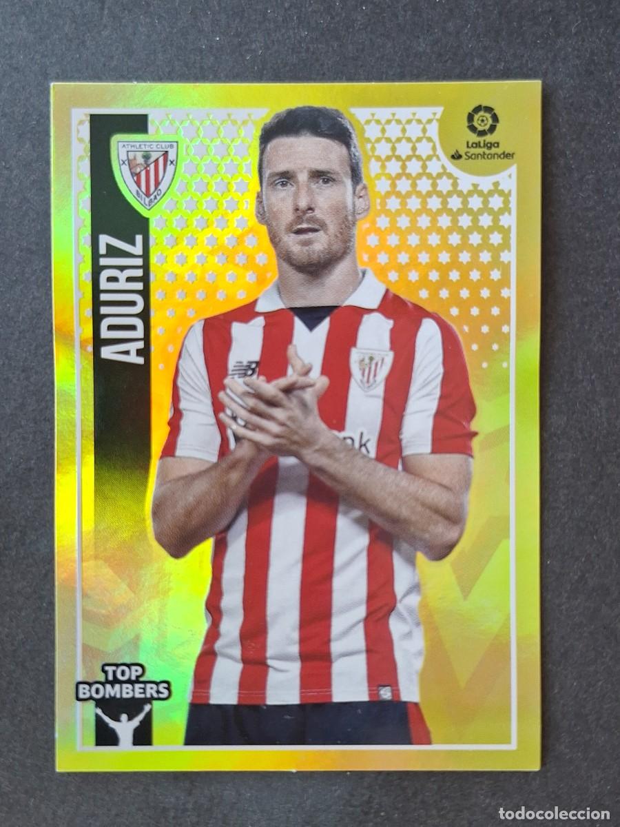 Cromos de f&uacute;tbol: L2 ADURIZ ATHLETIC CLUB DE BILBAO TOP BOMBERS LIGA ESTE 2018 2019 18 19 NUNCA PEGADO SIN PEGAR