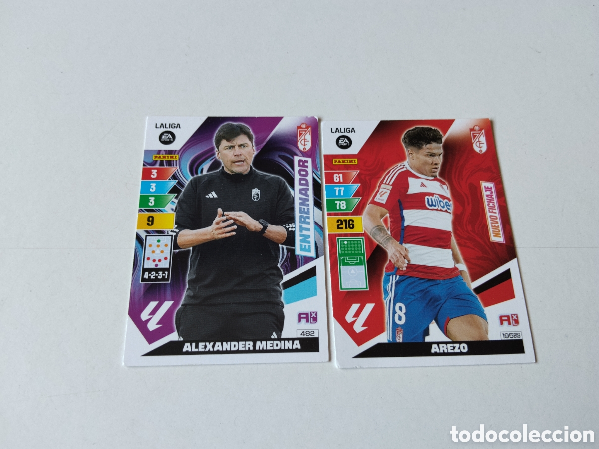 Cromos de f&uacute;tbol: 2 Cromos Granada C.F 2023-2024