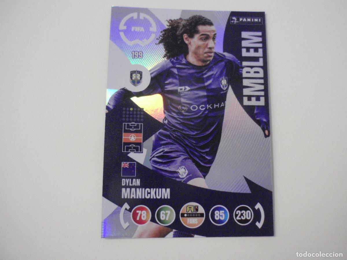 Figurine di Calcio: 199 MANICKUM EMBLEM. Trading Card ADRENALYN CLUB WORLD CUP 2025 PANINI. Mundial de Clubes 25