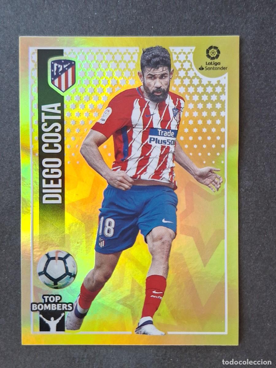 Figurine di Calcio: L2 DIEGO COSTA ATLETICO DE MADRID TOP BOMBERS LIGA ESTE 2018 2019 18 19 NUNCA PEGADO SIN PEGAR