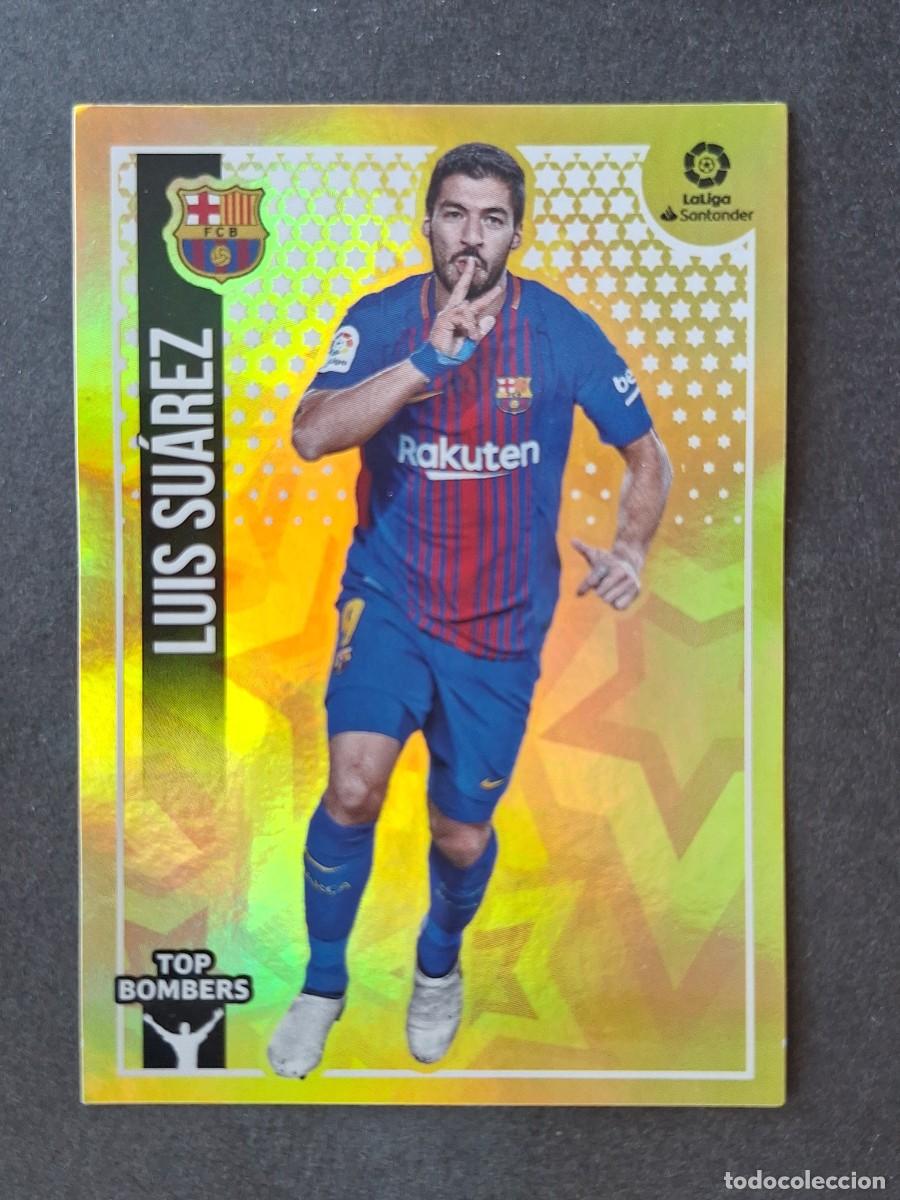 Figurine di Calcio: L2 LUIS SUAREZ F. C. BARCELONA TOP BOMBERS LIGA ESTE 2018 2019 18 19 NUNCA PEGADO SIN PEGAR