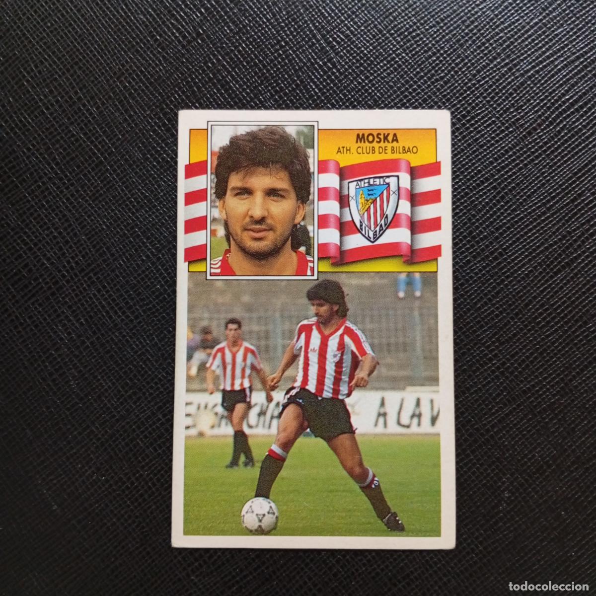 Cromos de f&uacute;tbol: MOSKA BILBAO ESTE 1990 1991 CROMO FUTBOL LIGA 90 91 - DESPEGADO - A37 PG100 FICHAJE 8