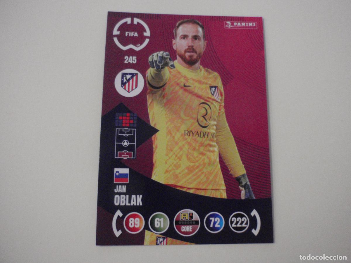 Cromos de f&uacute;tbol: 245 OBLAK Atl&eacute;tico. Trading Card ADRENALYN CLUB WORLD CUP 2025 PANINI. Mundial de Clubes 25
