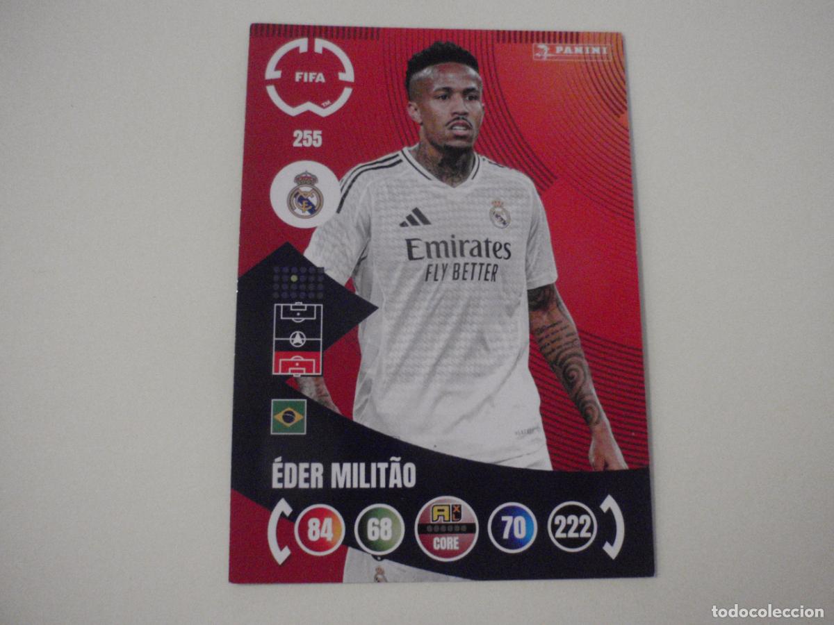 Cromos de f&uacute;tbol: 255 MILITAO Real Madrid. Trading Card ADRENALYN CLUB WORLD CUP 2025 PANINI. Mundial de Clubes 25