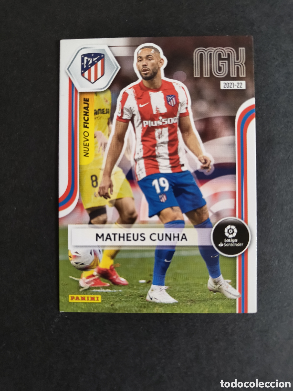 Cromos de f&uacute;tbol: Megacracks 2021/22 480 Matheus Cunha Atletico Madrid Nuevo Fichaje