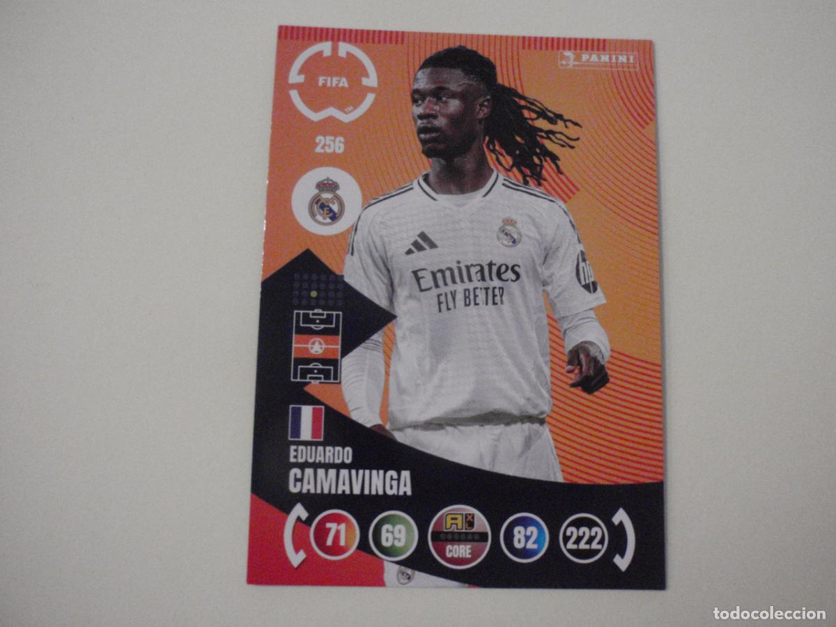 Cromos de f&uacute;tbol: 256 CAMAVINGA Real Madrid. Trading Card ADRENALYN CLUB WORLD CUP 2025 PANINI. Mundial de Clubes 25
