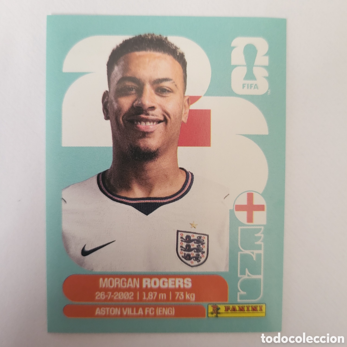 Cromos de f&uacute;tbol: ENG 14 Morgan Rogers [Sticker] / FIFA World Cup 2026