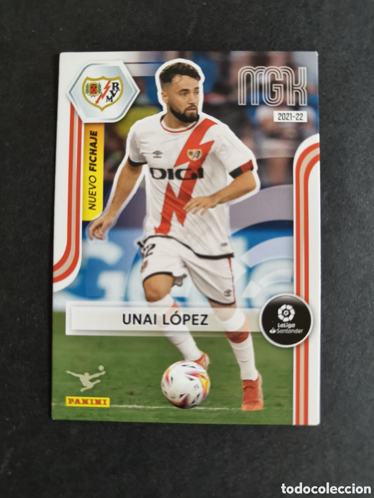 Cromos de f&uacute;tbol: Megacracks 2021/22 479 Unai Lopez Rayo Vallecano Nuevo Fichaje