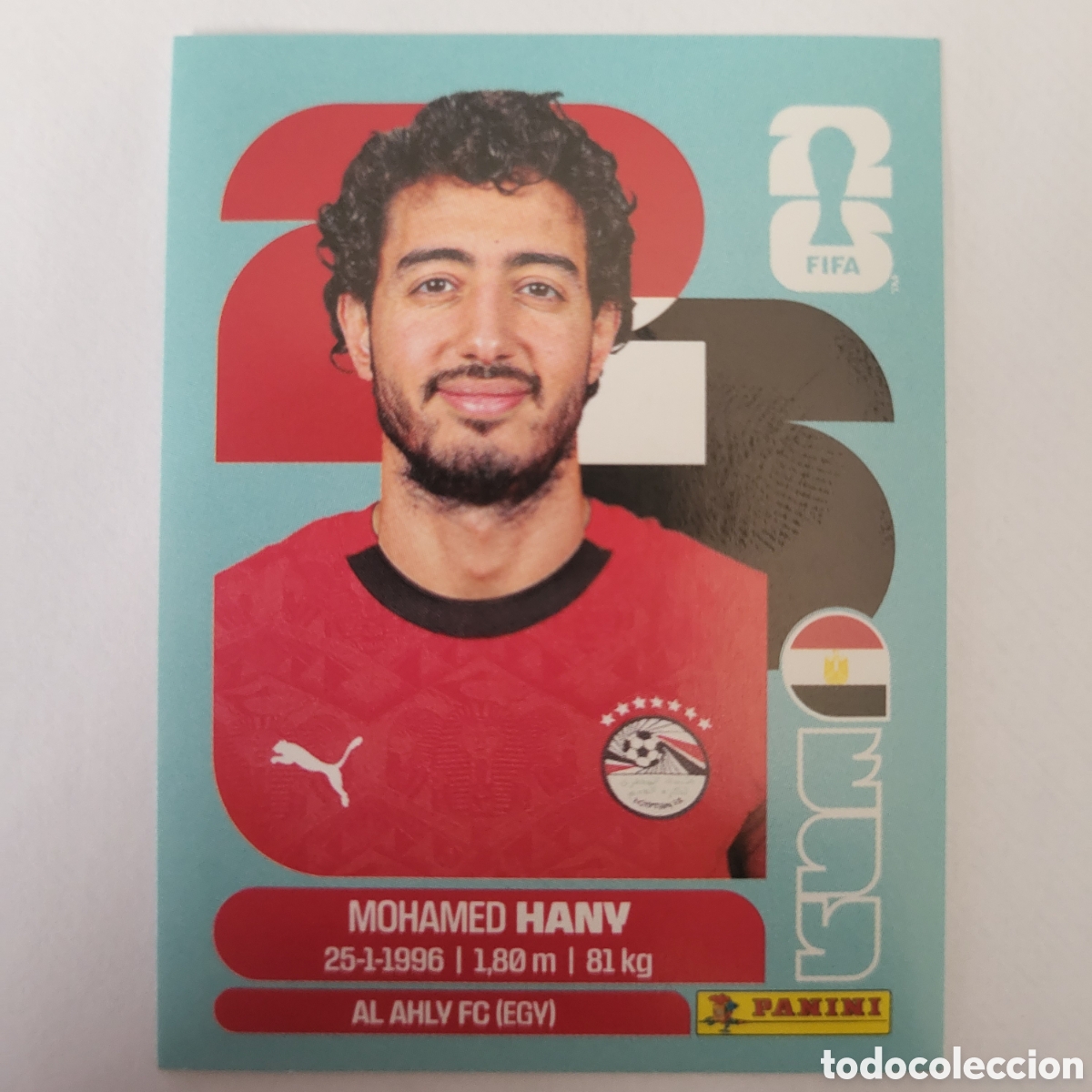 Cromos de f&uacute;tbol: EGY 3 Mohamed Hany [Sticker] / FIFA World Cup 2026