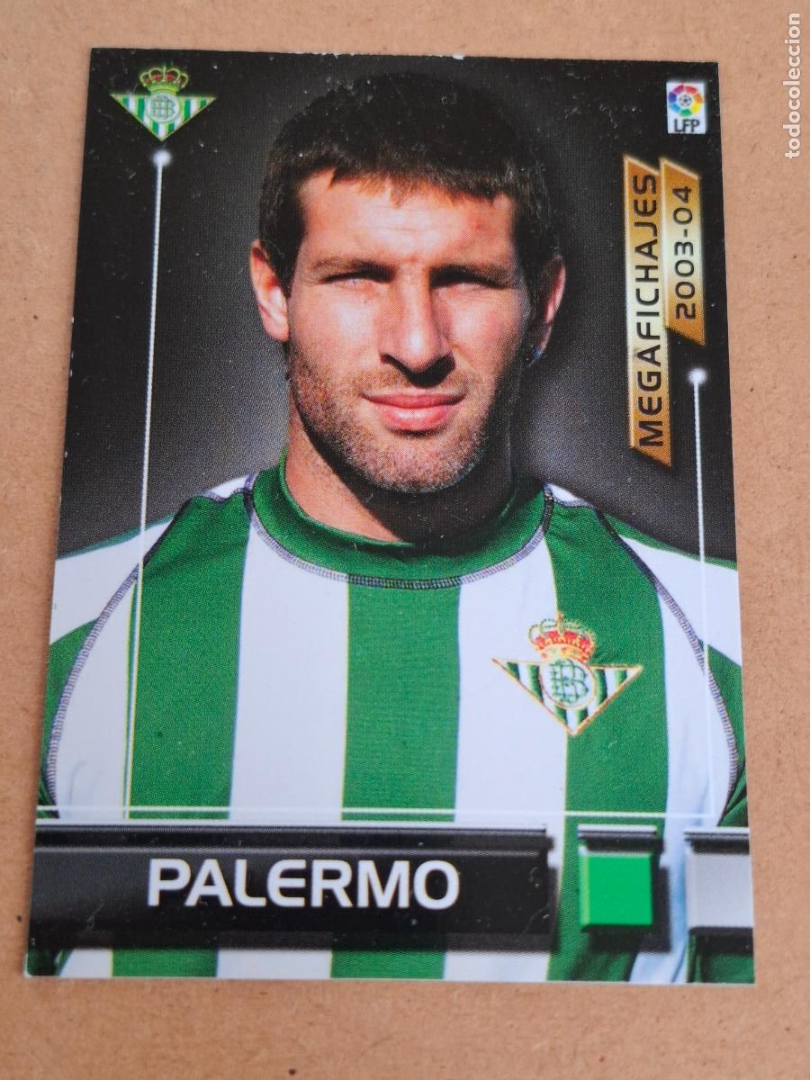 Cromos de f&uacute;tbol: MEGAFICHAS 2003 2004 03 04 - 502 PALERMO ( MEGAFICHAJES ) - REAL BETIS