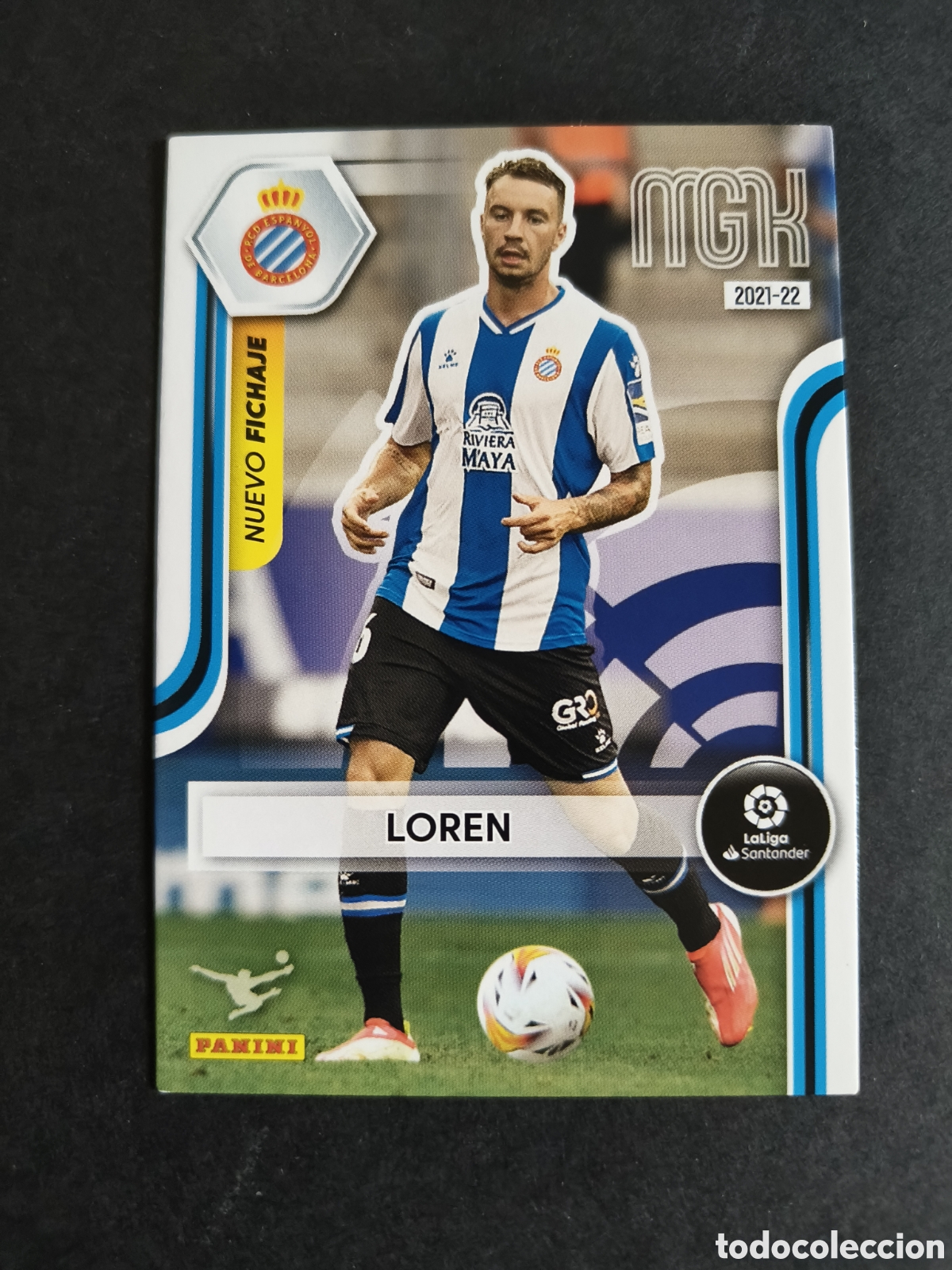 Cromos de f&uacute;tbol: Megacracks 2021/22 478 Loren Espanyol Nuevo Fichaje