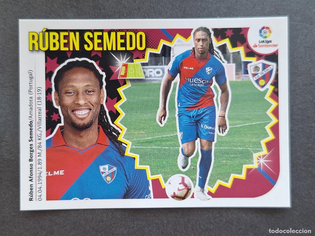 Cromos de f&uacute;tbol: L2 RUBEN SEMEDO S. D. HUESCA COLOCA LIGA ESTE 2018 2019 18 19 NUNCA PEGADO SIN PEGAR