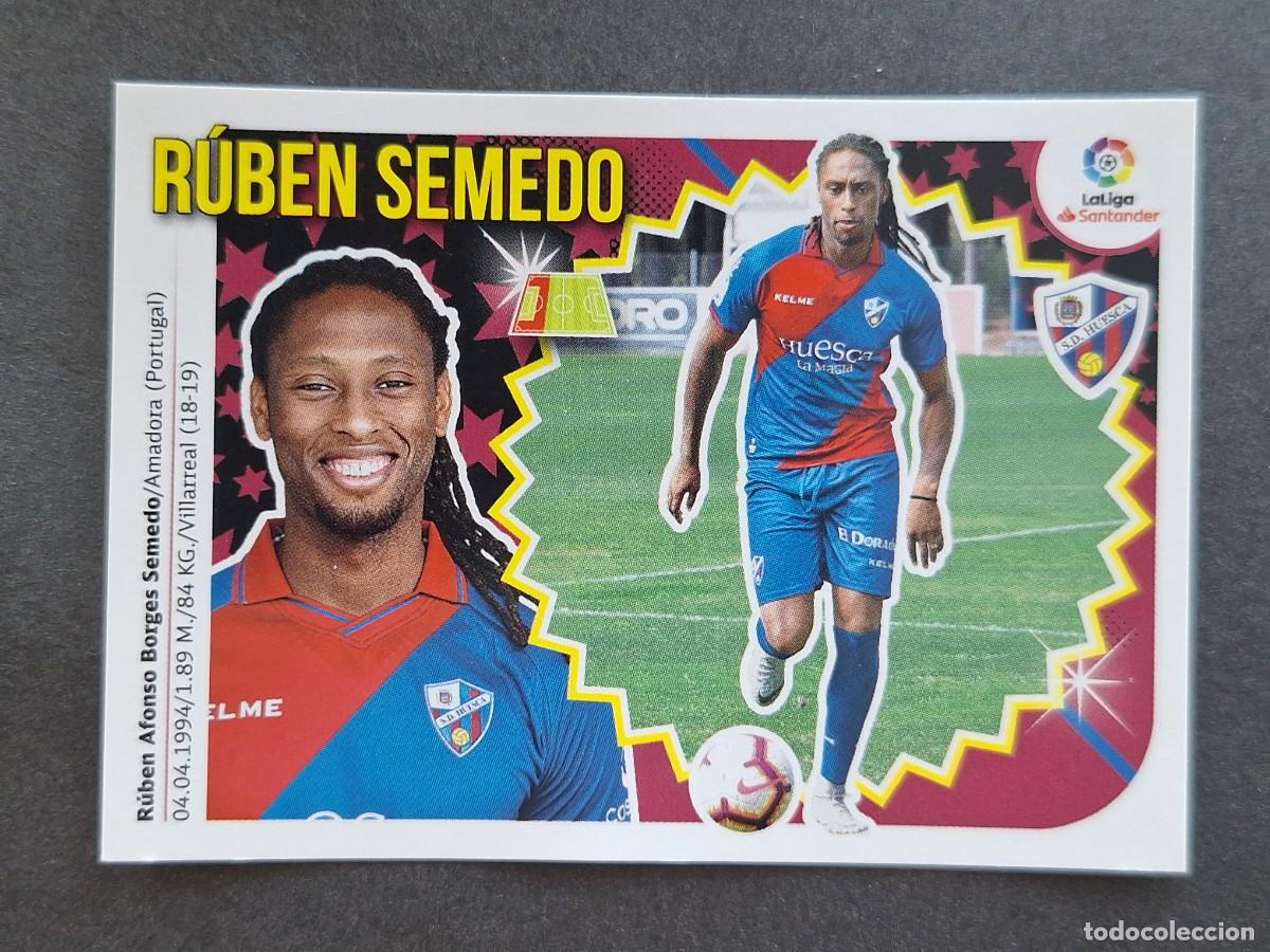 Cromos de f&uacute;tbol: L2 RUBEN SEMEDO S. D. HUESCA COLOCA LIGA ESTE 2018 2019 18 19 NUNCA PEGADO SIN PEGAR