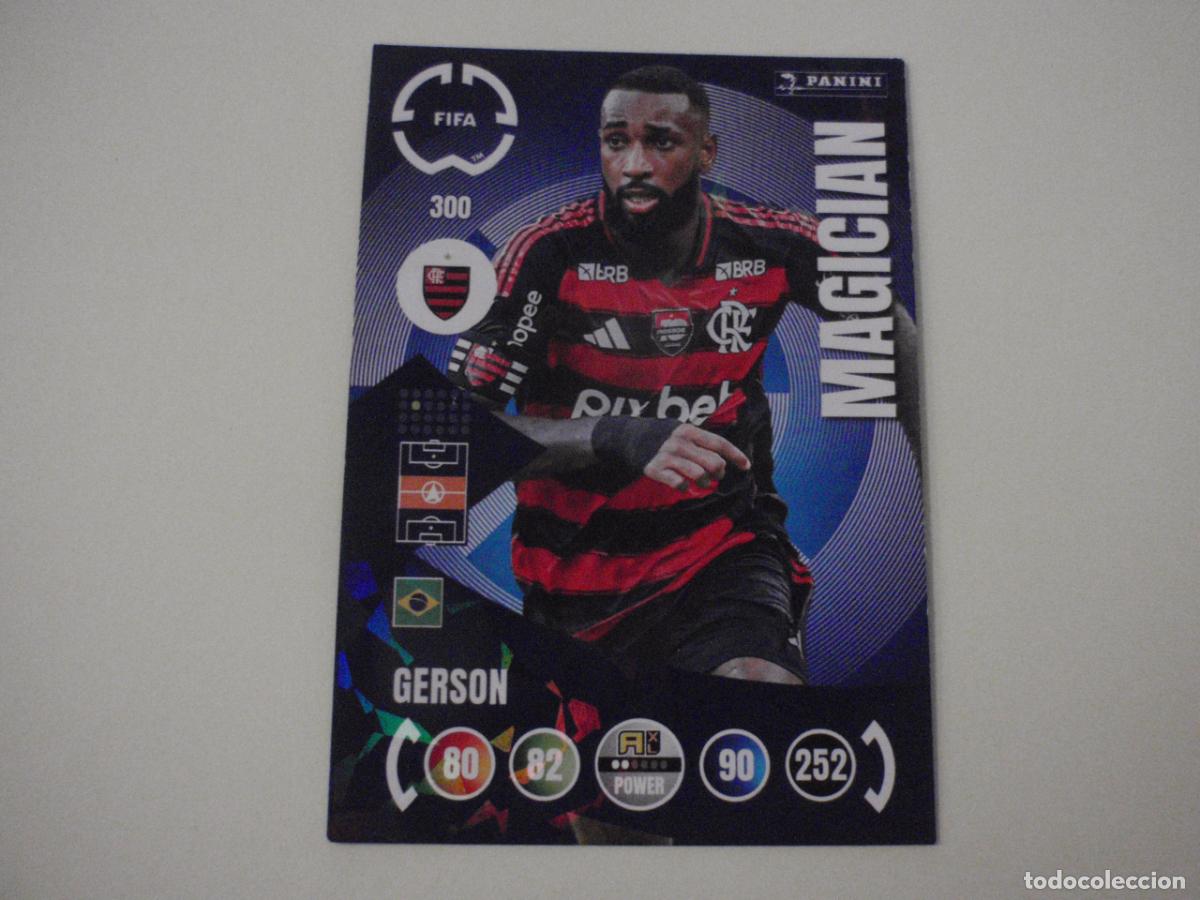 Cromos de f&uacute;tbol: 300 GERSON MAGICIAN. Trading Card ADRENALYN CLUB WORLD CUP 2025 PANINI. Mundial de Clubes 25