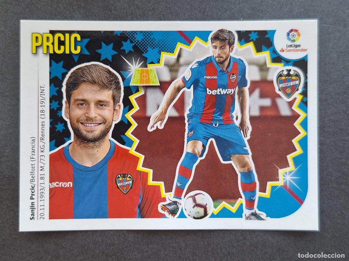 Cromos de f&uacute;tbol: L2 PRCIC LEVANTE U. D. COLOCA LIGA ESTE 2018 2019 18 19 NUNCA PEGADO SIN PEGAR