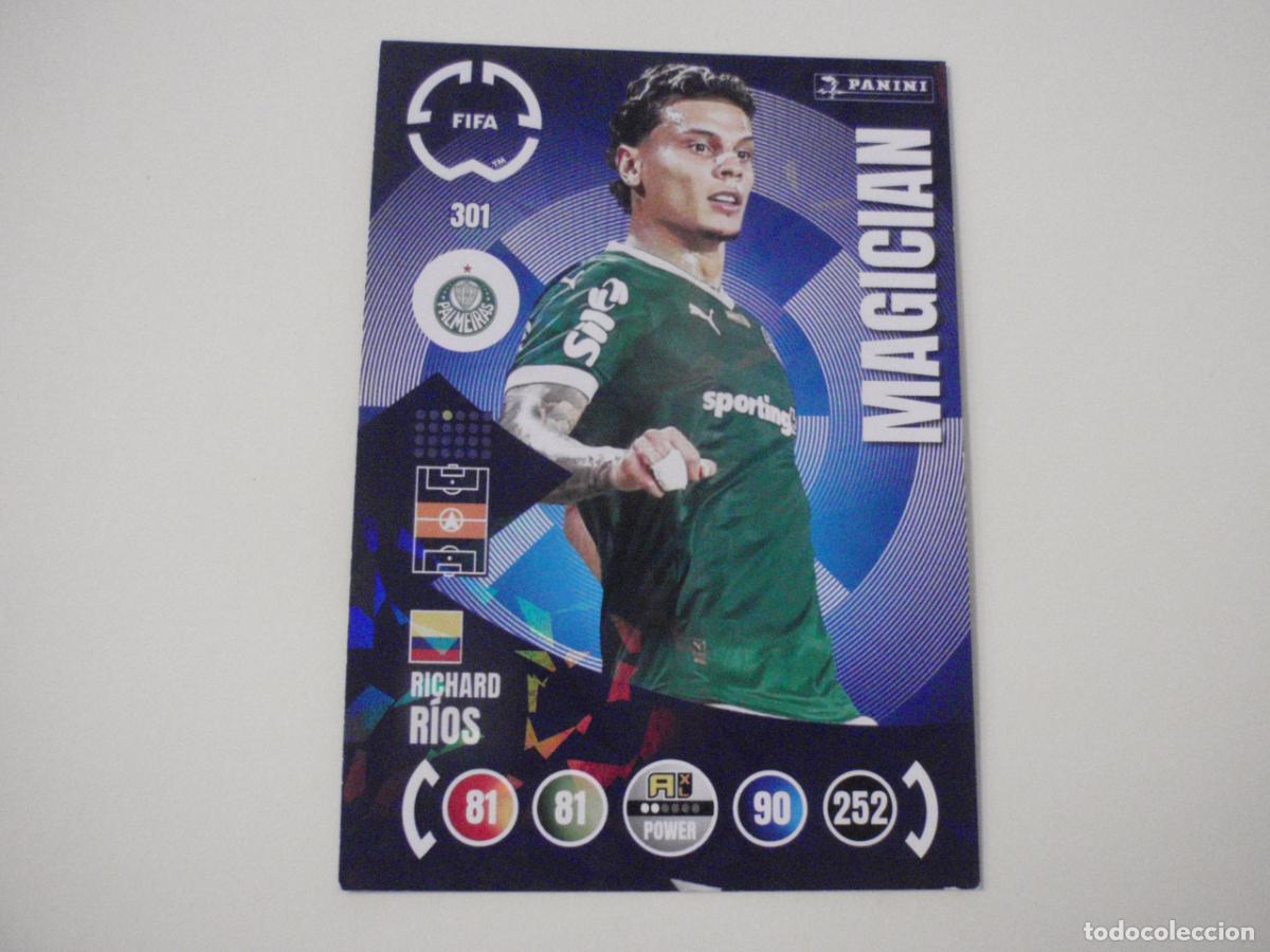 Cromos de f&uacute;tbol: 301 RICHARD R&Iacute;OS MAGICIAN. Trading Card ADRENALYN CLUB WORLD CUP 2025 PANINI. Mundial de Clubes 25