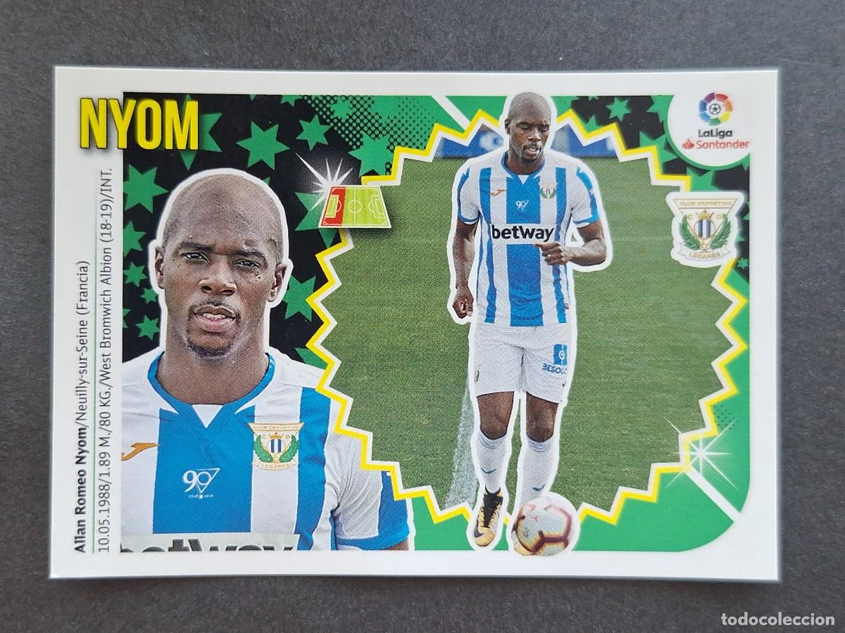 Cromos de f&uacute;tbol: L2 NYOM C. D. LEGANES COLOCA LIGA ESTE 2018 2019 18 19 NUNCA PEGADO SIN PEGAR