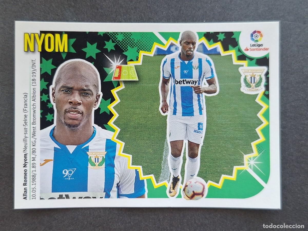 Cromos de f&uacute;tbol: L2 NYOM C. D. LEGANES COLOCA LIGA ESTE 2018 2019 18 19 NUNCA PEGADO SIN PEGAR