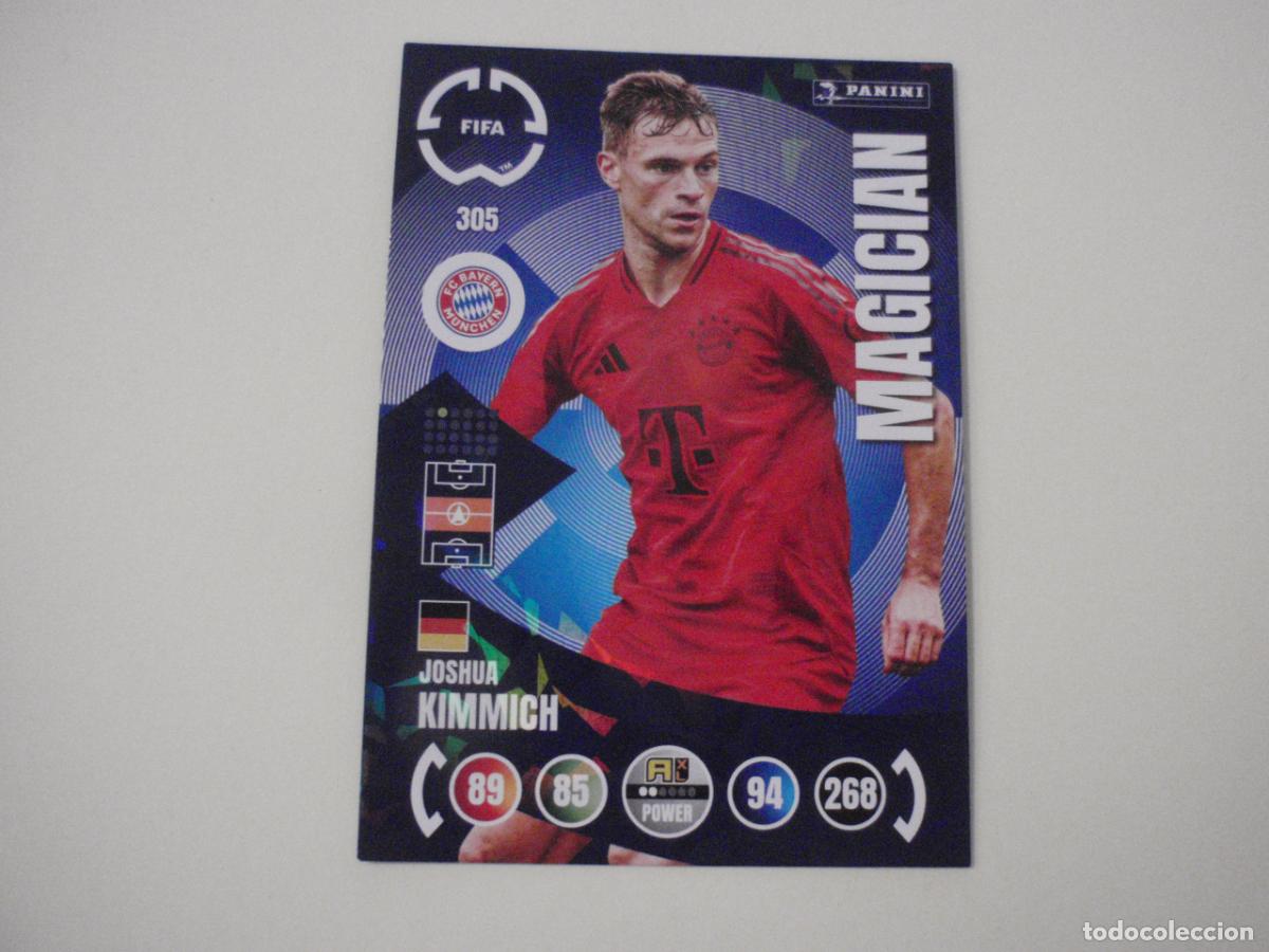 Cromos de f&uacute;tbol: 305 KIMMICH MAGICIAN. Trading Card ADRENALYN CLUB WORLD CUP 2025 PANINI. Mundial de Clubes 25