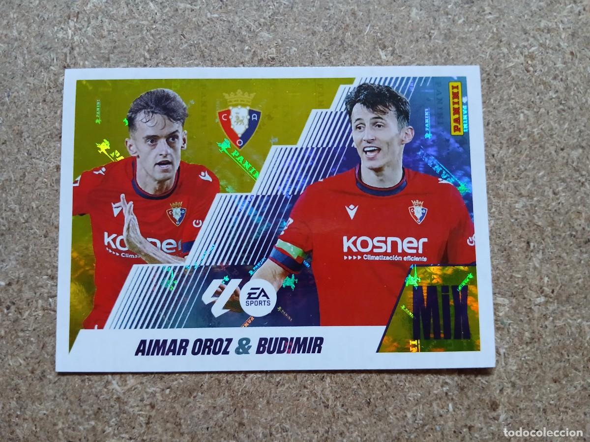 Cromos de f&uacute;tbol: AIMAR OROZ - BUDIMIR - CA OSASUNA MIX N&ordm; 1 LIGA ESTE 2025 2026 - 25 26