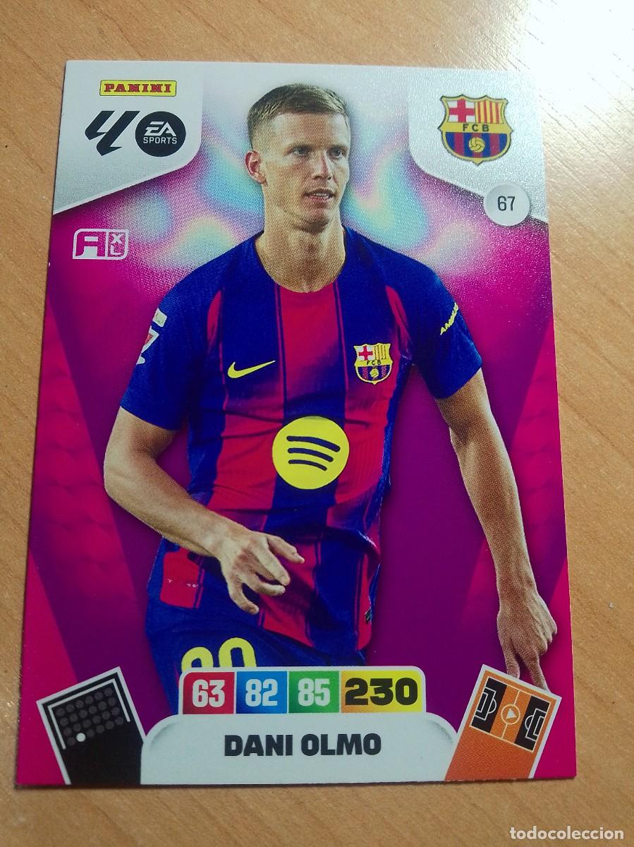 Cromos de f&uacute;tbol: 67 DANI OLMO DEL BARCELONA 25 26 ADRENALYN XL 2025 2026 NUEVO