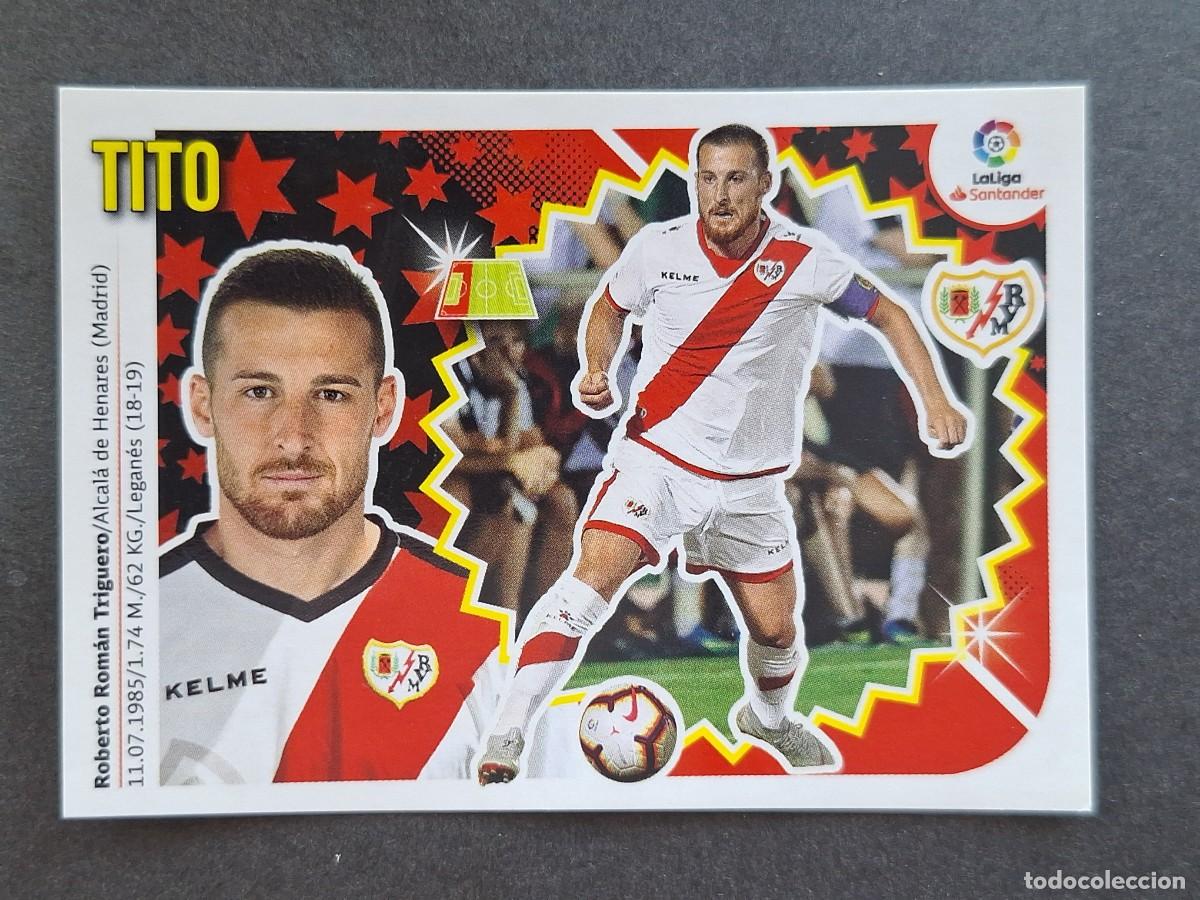 Cromos de Futebol: L2 TITO RAYO VALLECANO COLOCA LIGA ESTE 2018 2019 18 19 NUNCA PEGADO SIN PEGAR