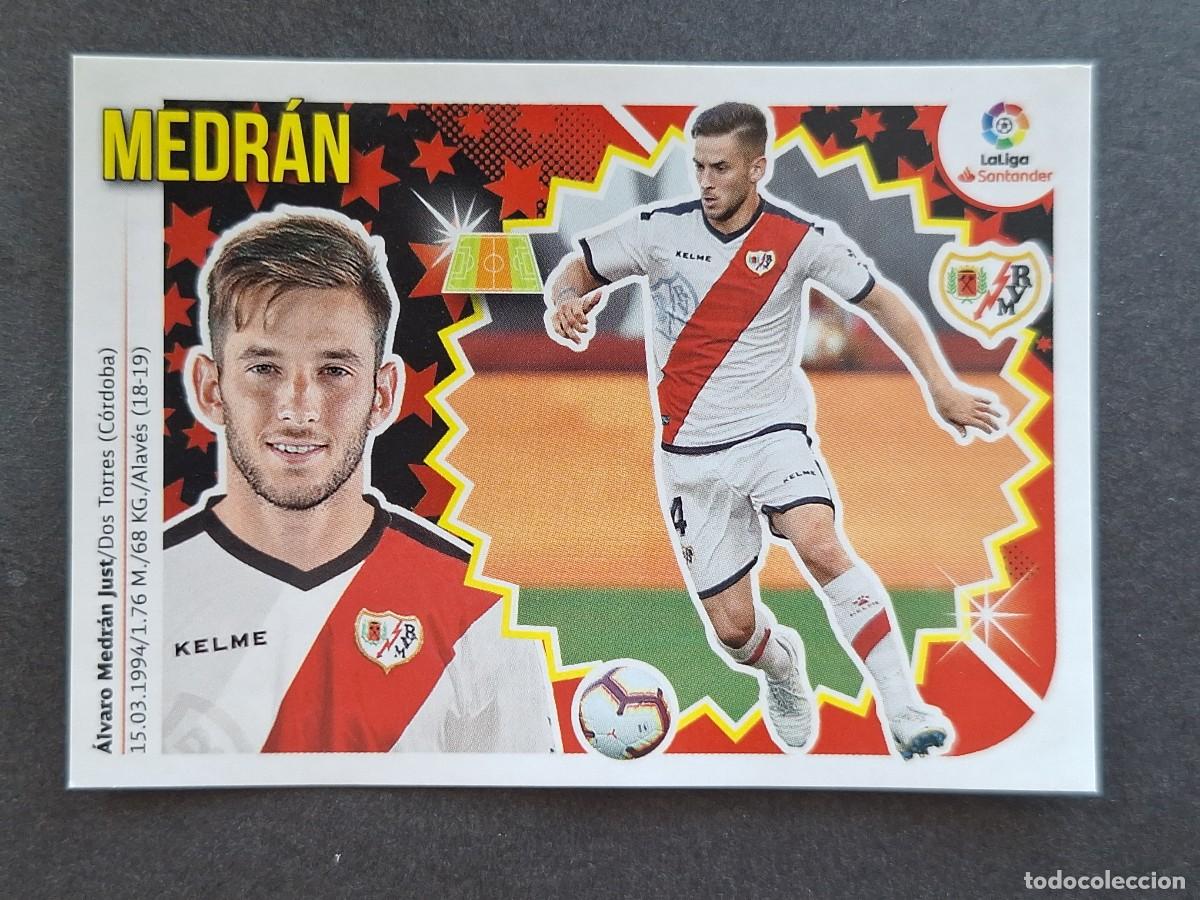 Cromos de Futebol: L2 MEDRAN RAYO VALLECANO COLOCA LIGA ESTE 2018 2019 18 19 NUNCA PEGADO SIN PEGAR