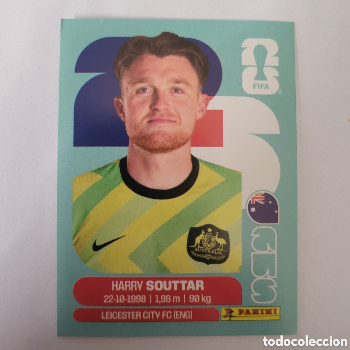 Cromos de Futebol: AUS 4 Harry Squttar [Sticker] / FIFA World Cup 2026